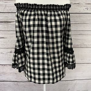 Off the shoulder top.